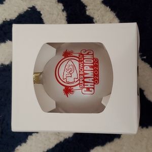 NIB Kansas city Chiefs super bowl LIV champion ornament